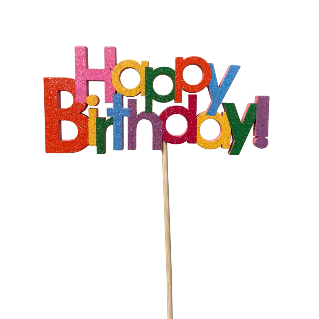 Happy Birthday - Arrangement Insert